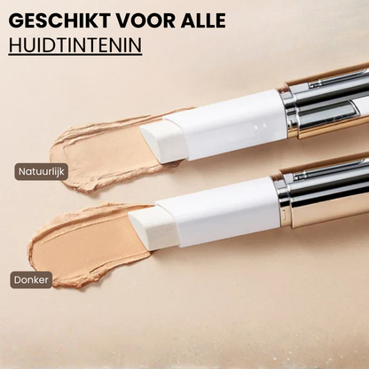 2-in-1 foundation met geïntegreerde kwast