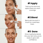 2-in-1 Foundation with Built-In Brush