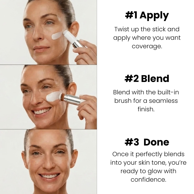 2-in-1 Foundation with Built-In Brush